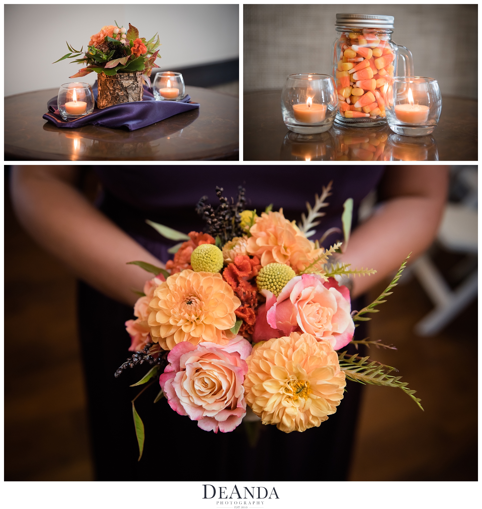 wedding details at the tribune tower