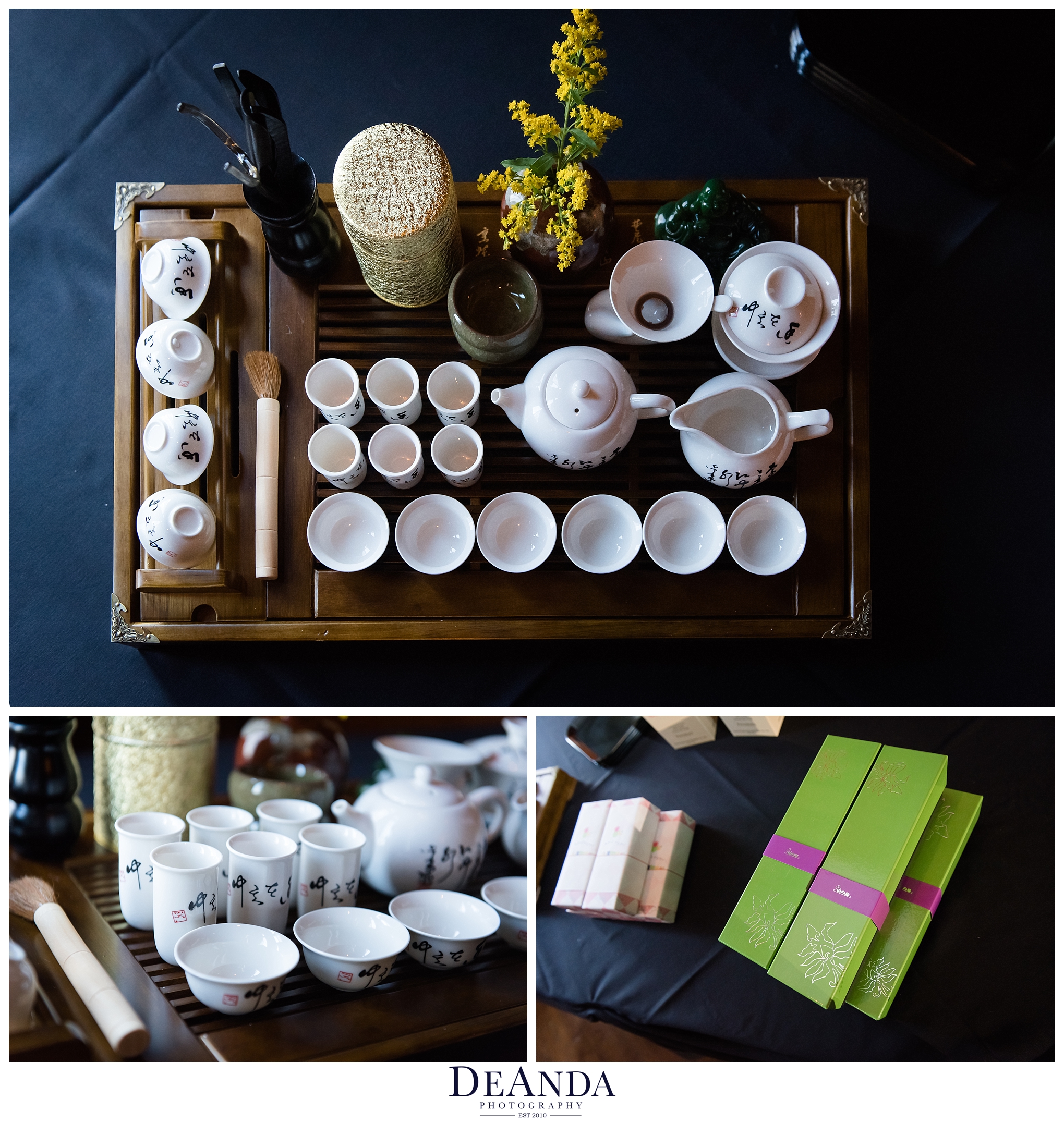 tea set for wedding 