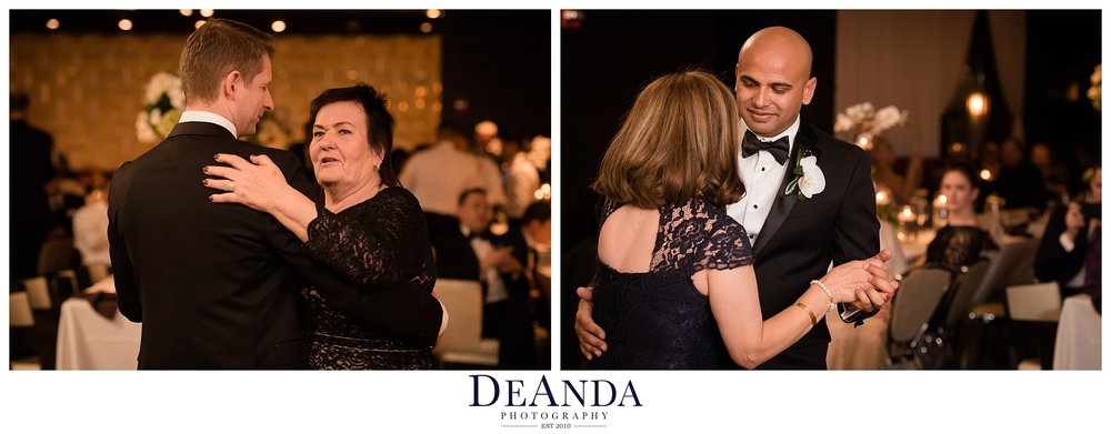 the grooms first dances with their moms at the wit chicago