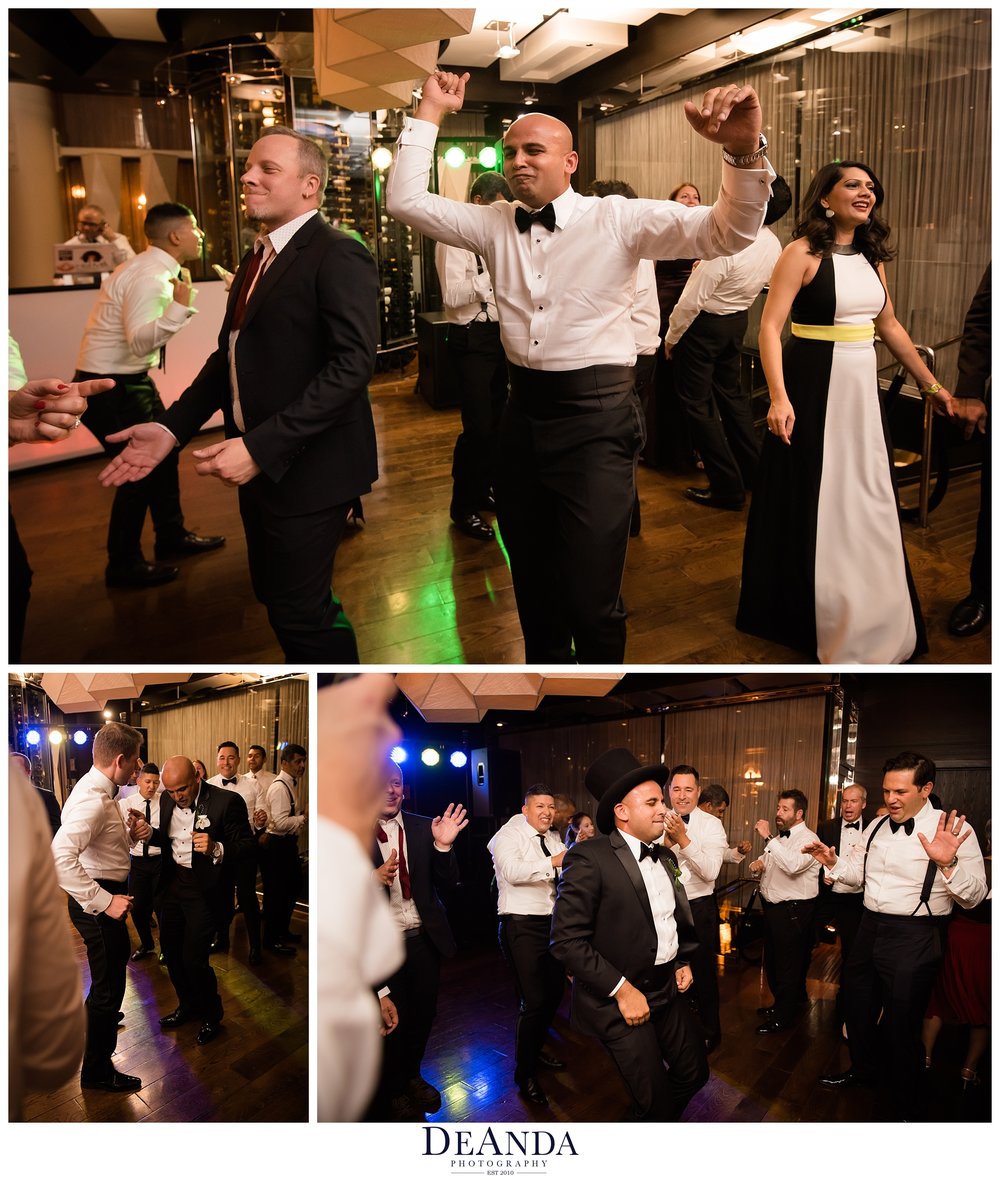 open dance floor at gay wedding in chicago the wit