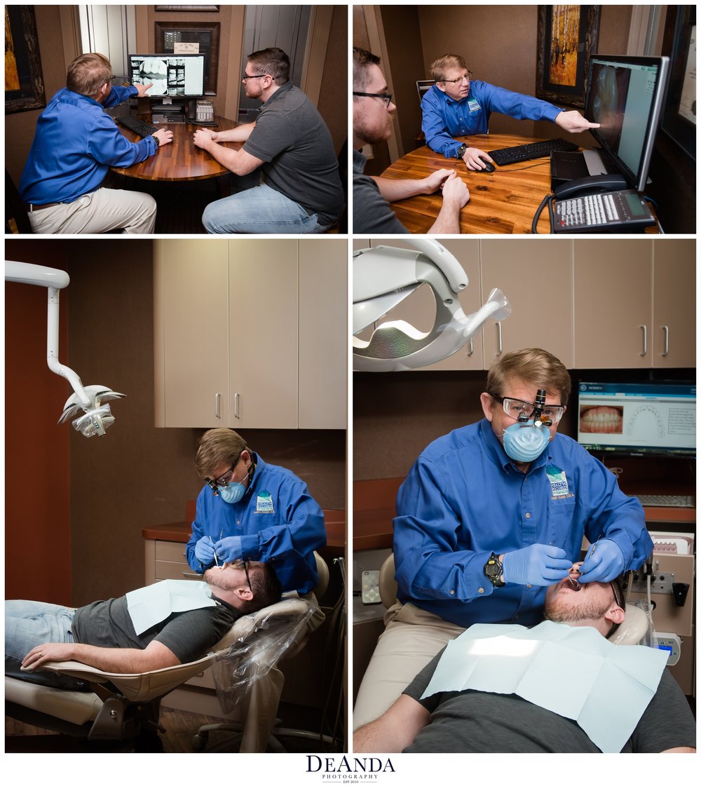 enviromental dentist head shots in McHenry