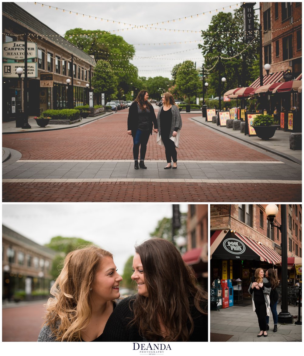 Downtown Oak Park Engagement Session