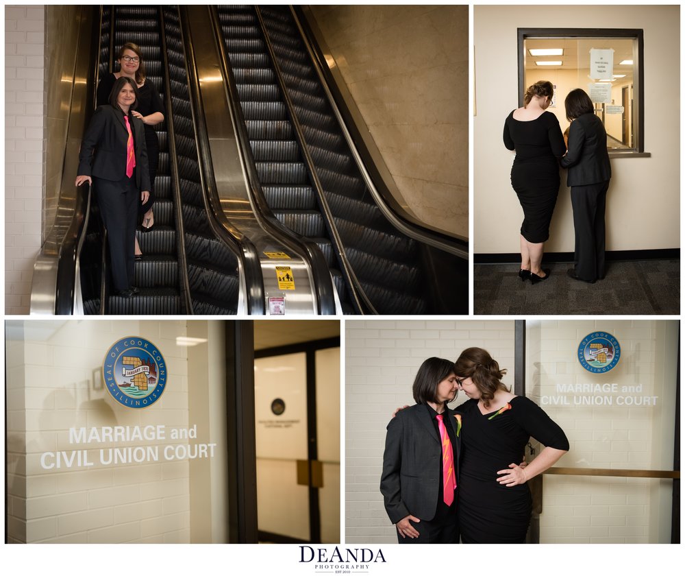 Chicago city hall same sex wedding