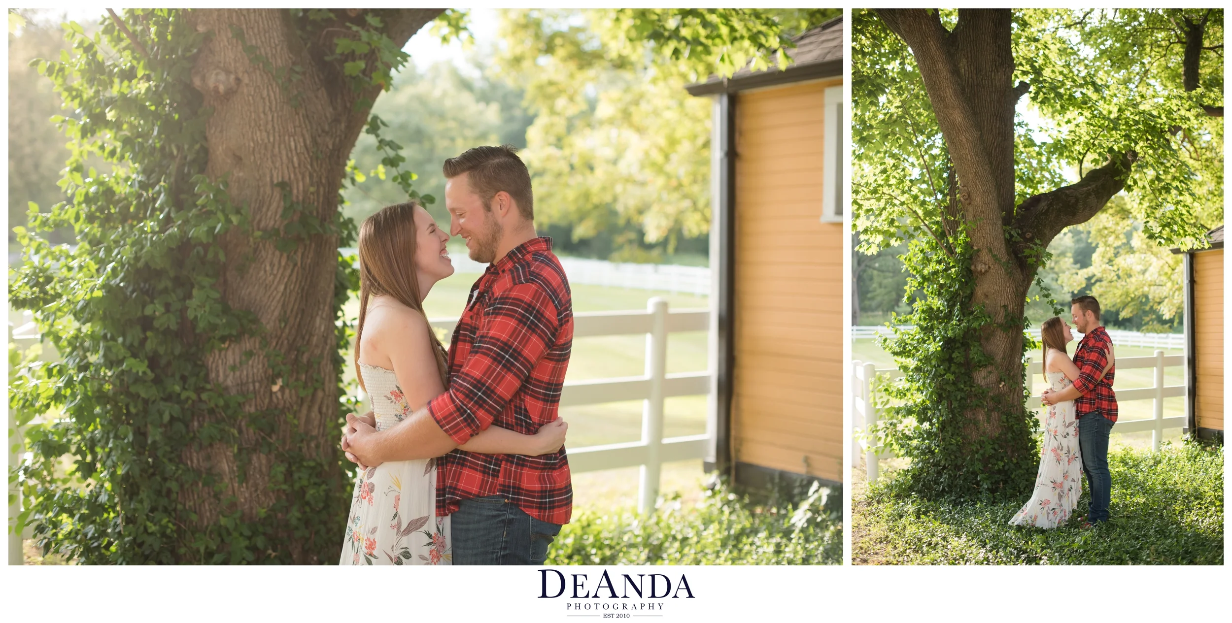 st.james farm engagement photos