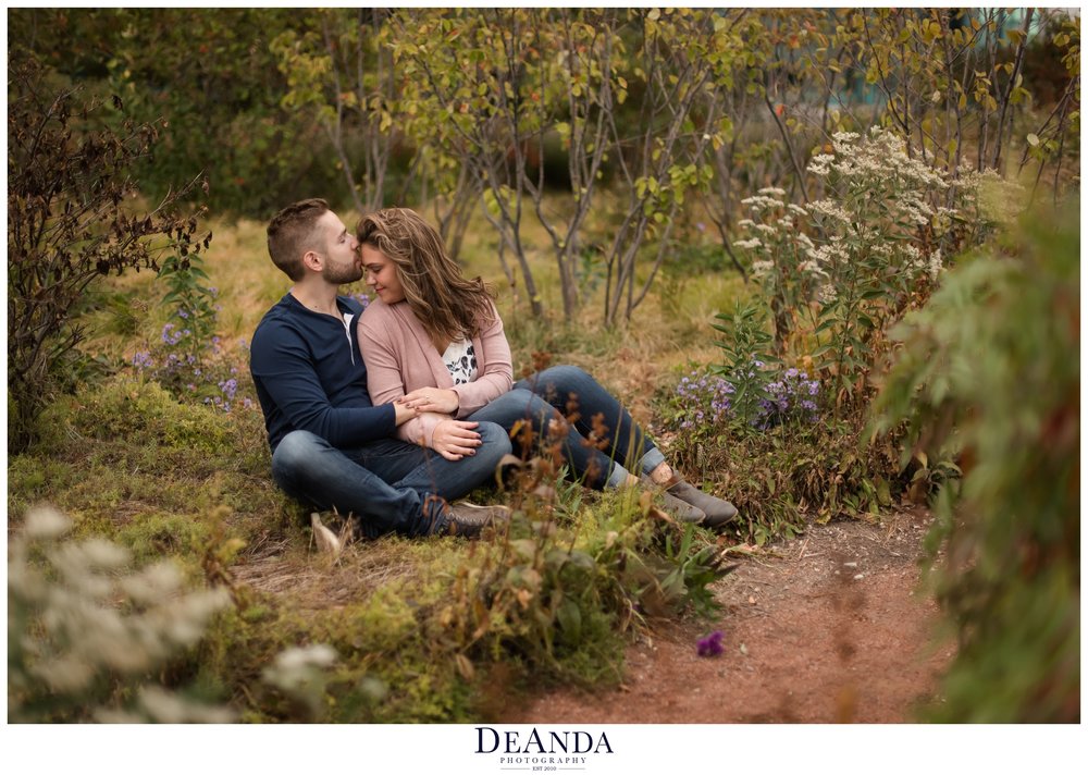 chicago engagement session photo near shed aquarium