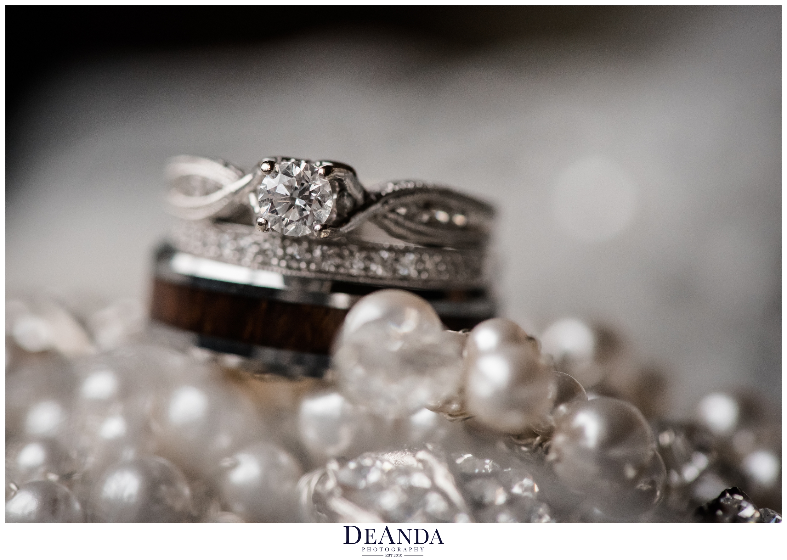 wedding rings at Pheasant Run Resort in St.Charles Illinois