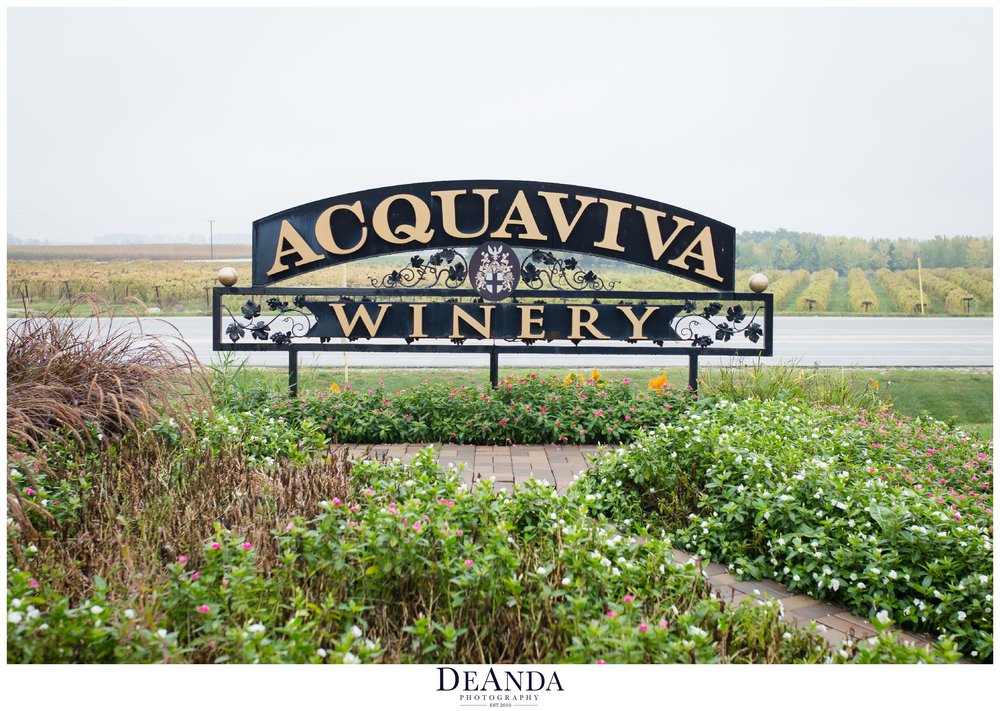 acquaviva winery maple park illinois wedding venue