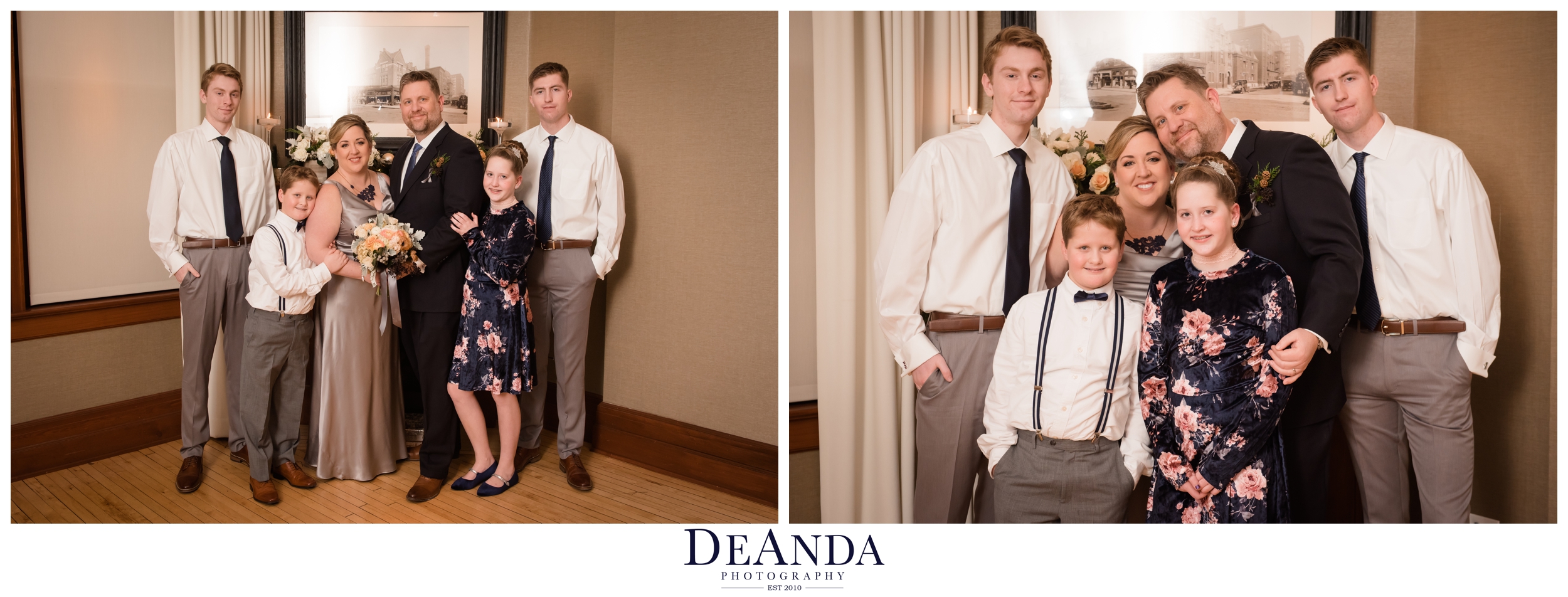 posed family formal photos at Tree Studios Chicago