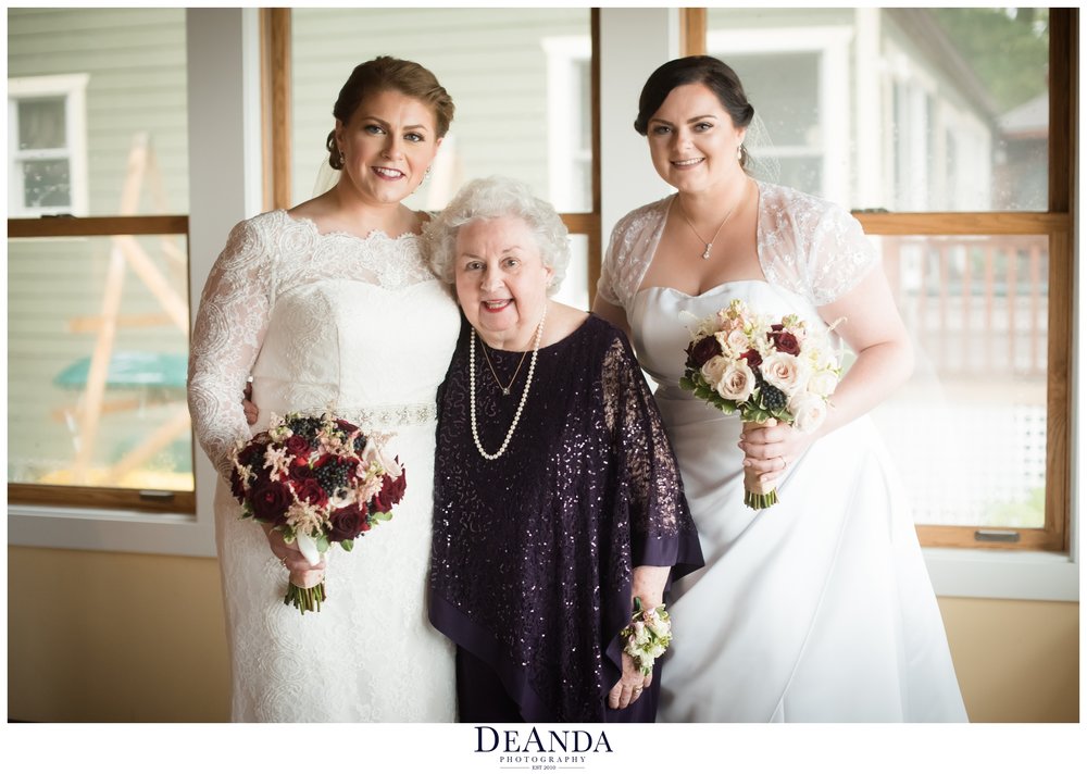 brides with their grandma