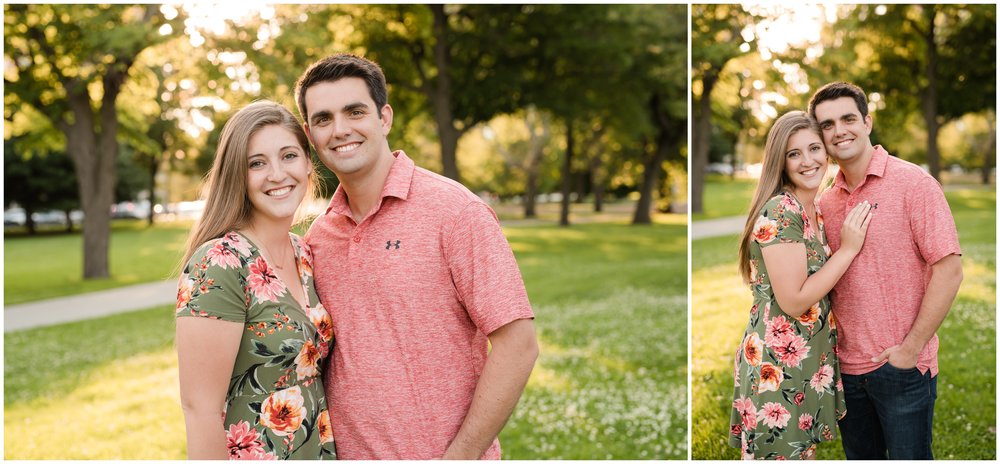 South Pond Chicago Engagement Photos