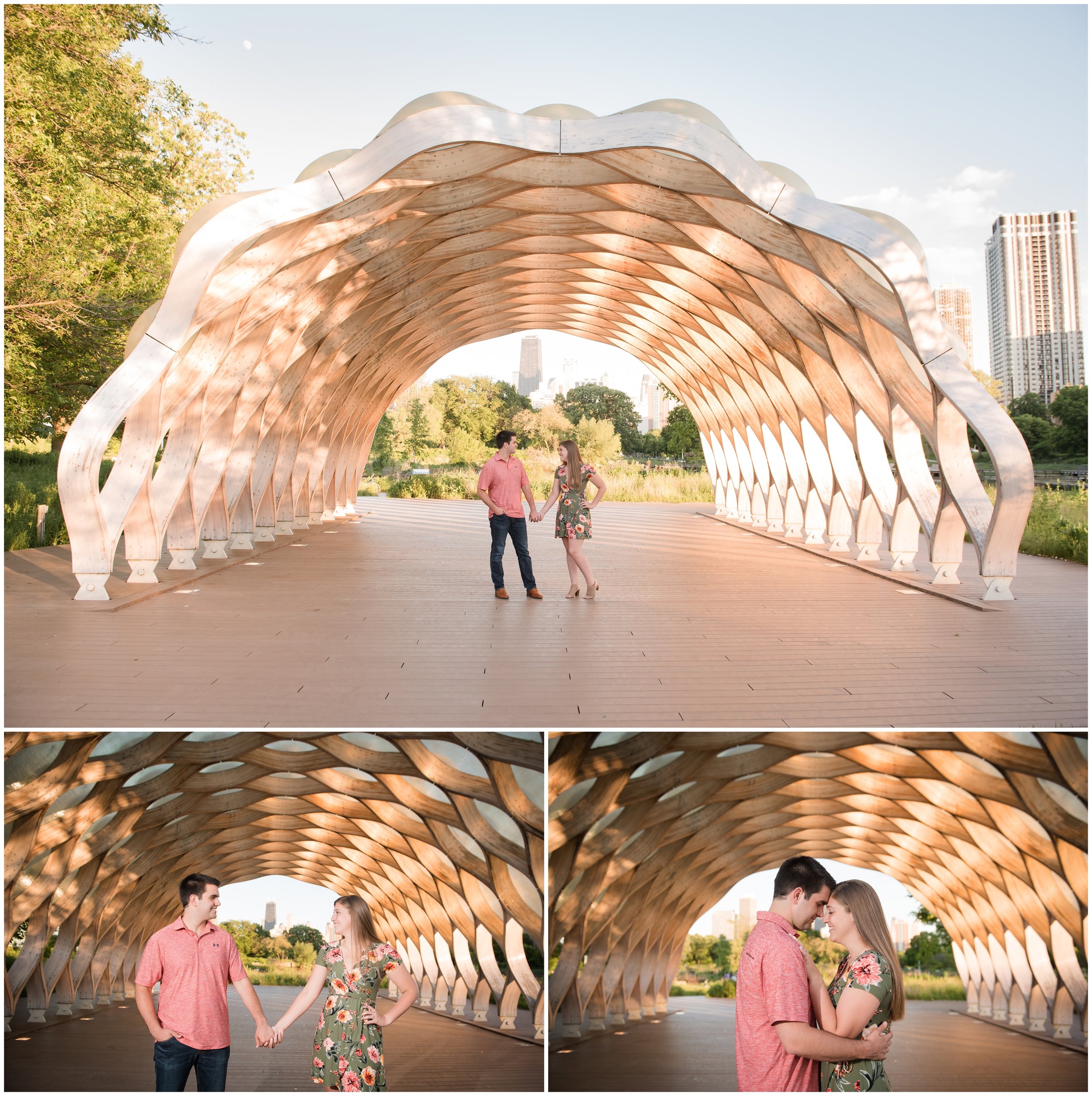 South Pond Honeycomb Chicago Engagement Photos