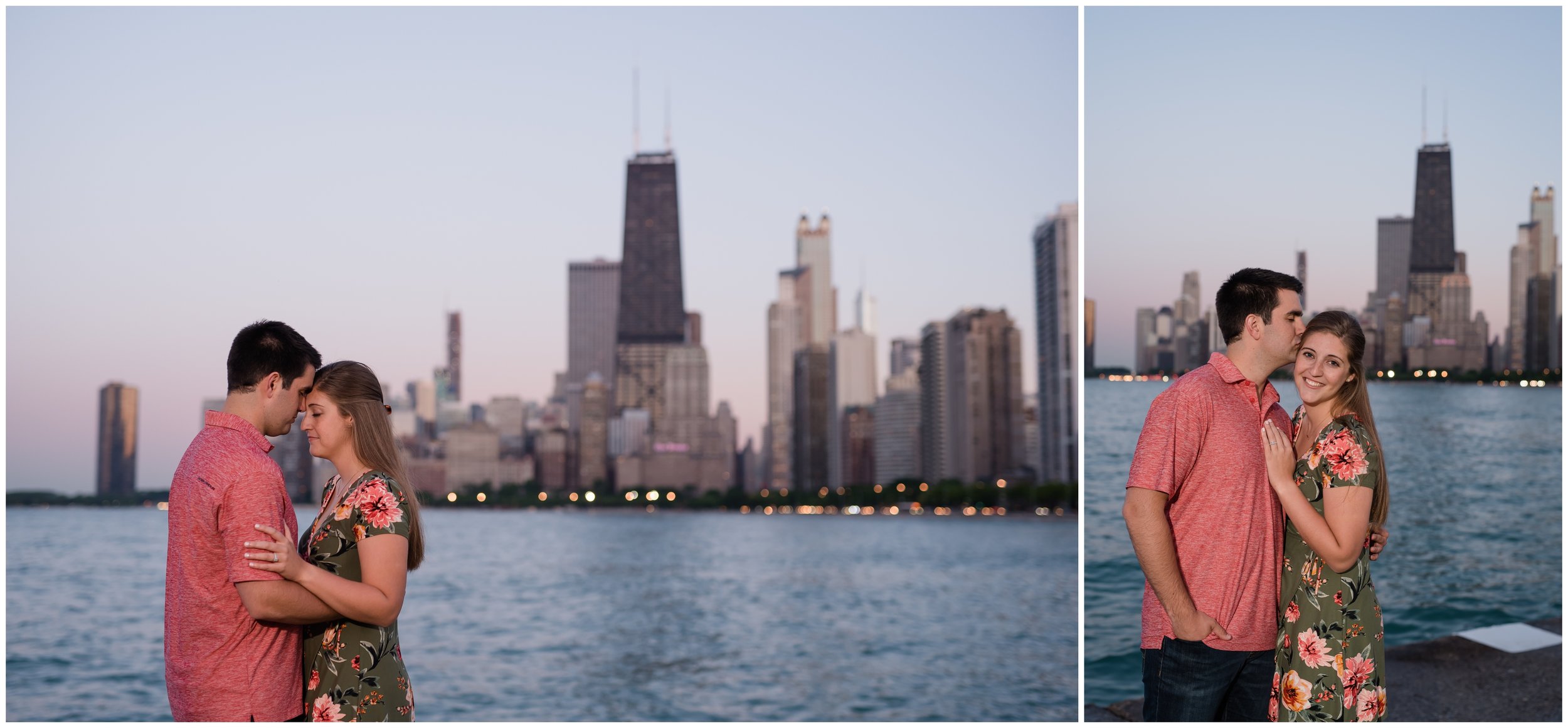North ave. Beach Chicago Engagement Photos