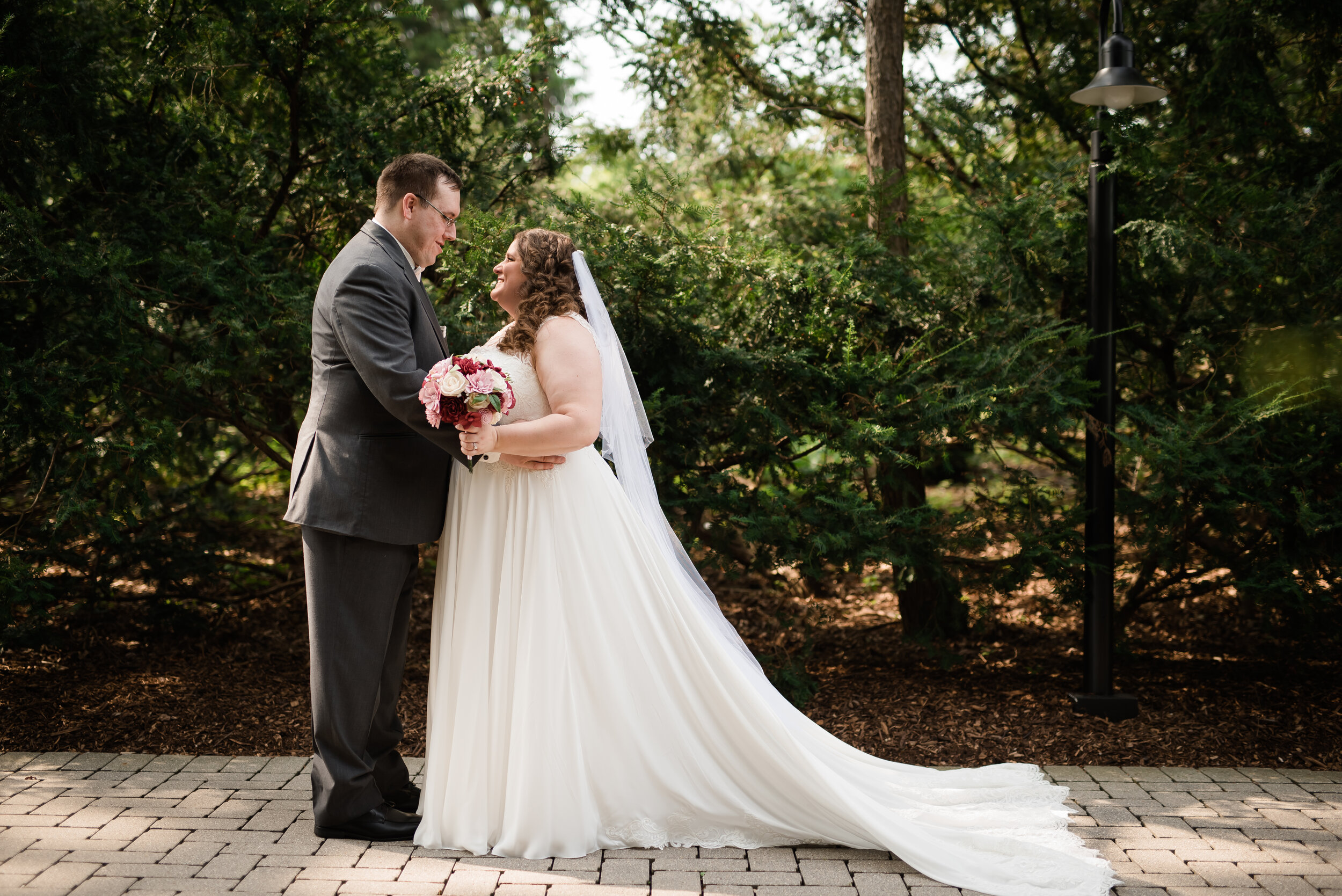 Morton Arboretum Wedding Photos