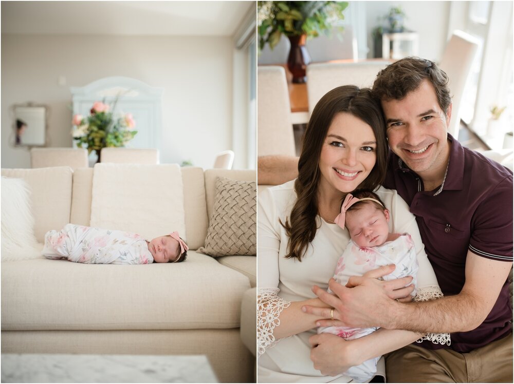 Newborn lifestyle photography