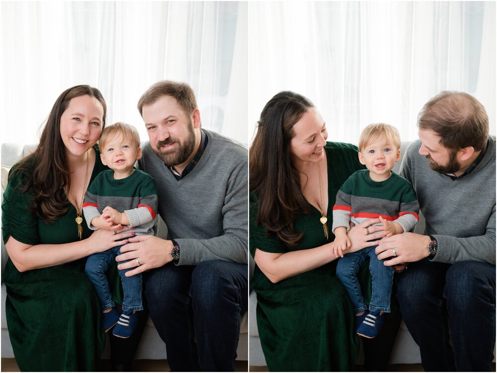 Lifestyle family studio photography