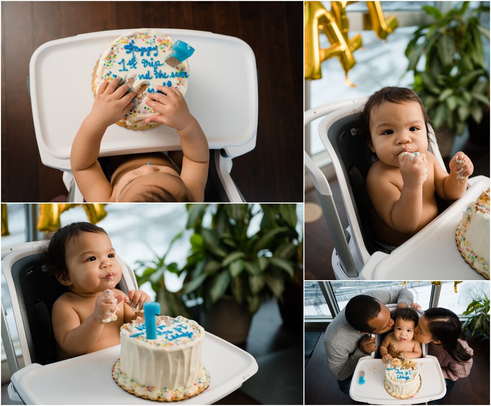 Chicago Baby Smash Cake