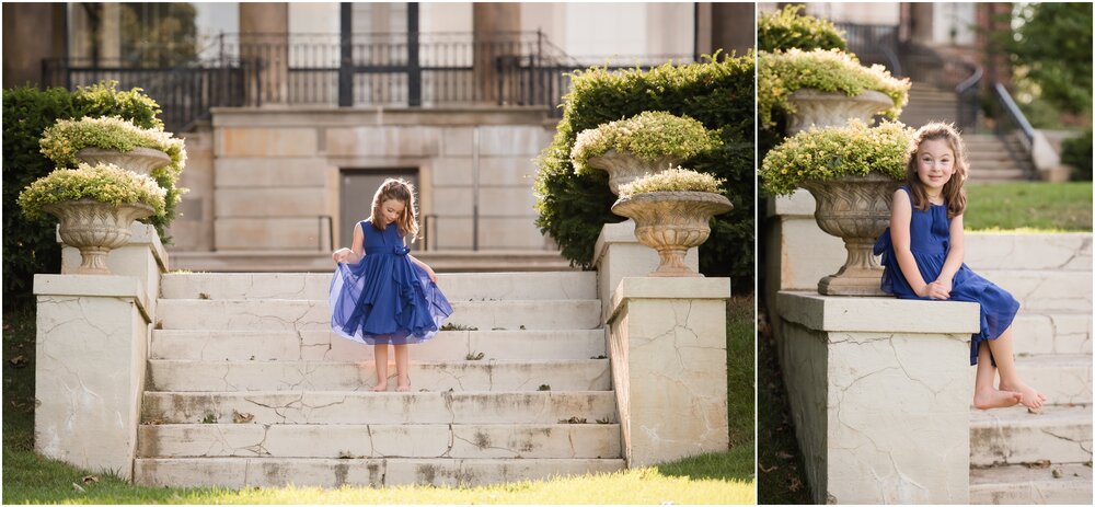 Cantigny steps for photoshoot