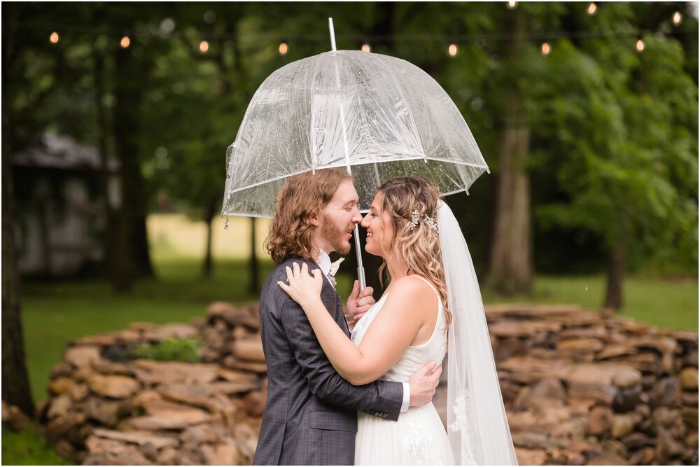 Rainy wedding day image