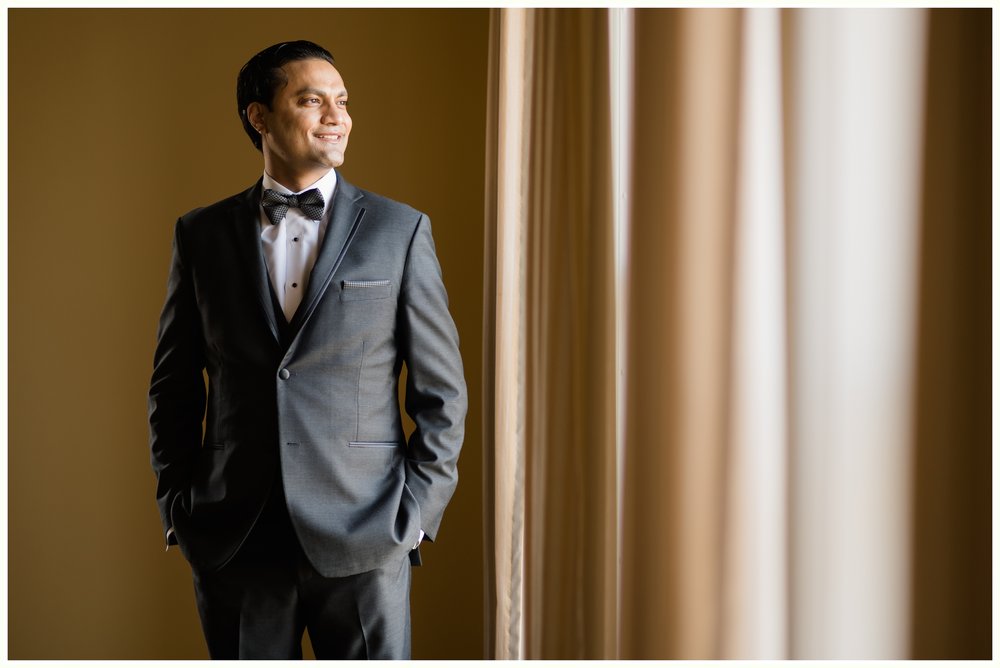 Groom portrait at Wilder Mansion