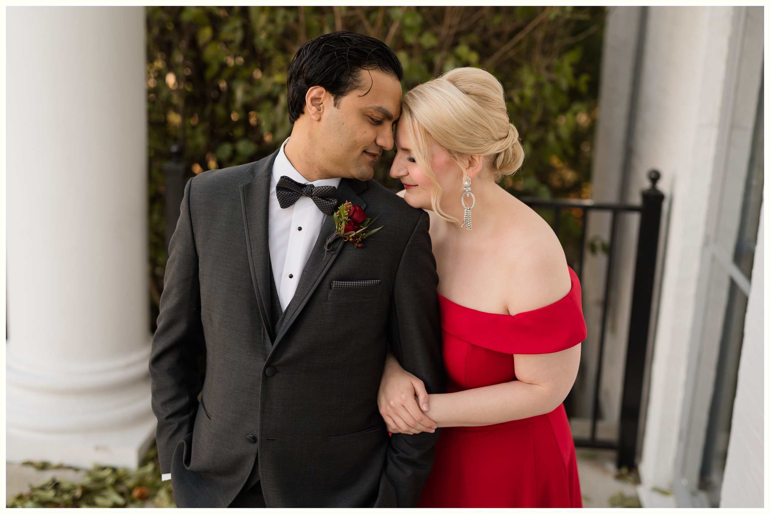 Wedding Couple at Wilder Mansion