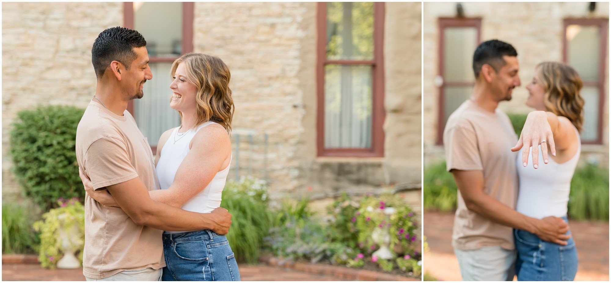 Downtown Geneva Engagement Session