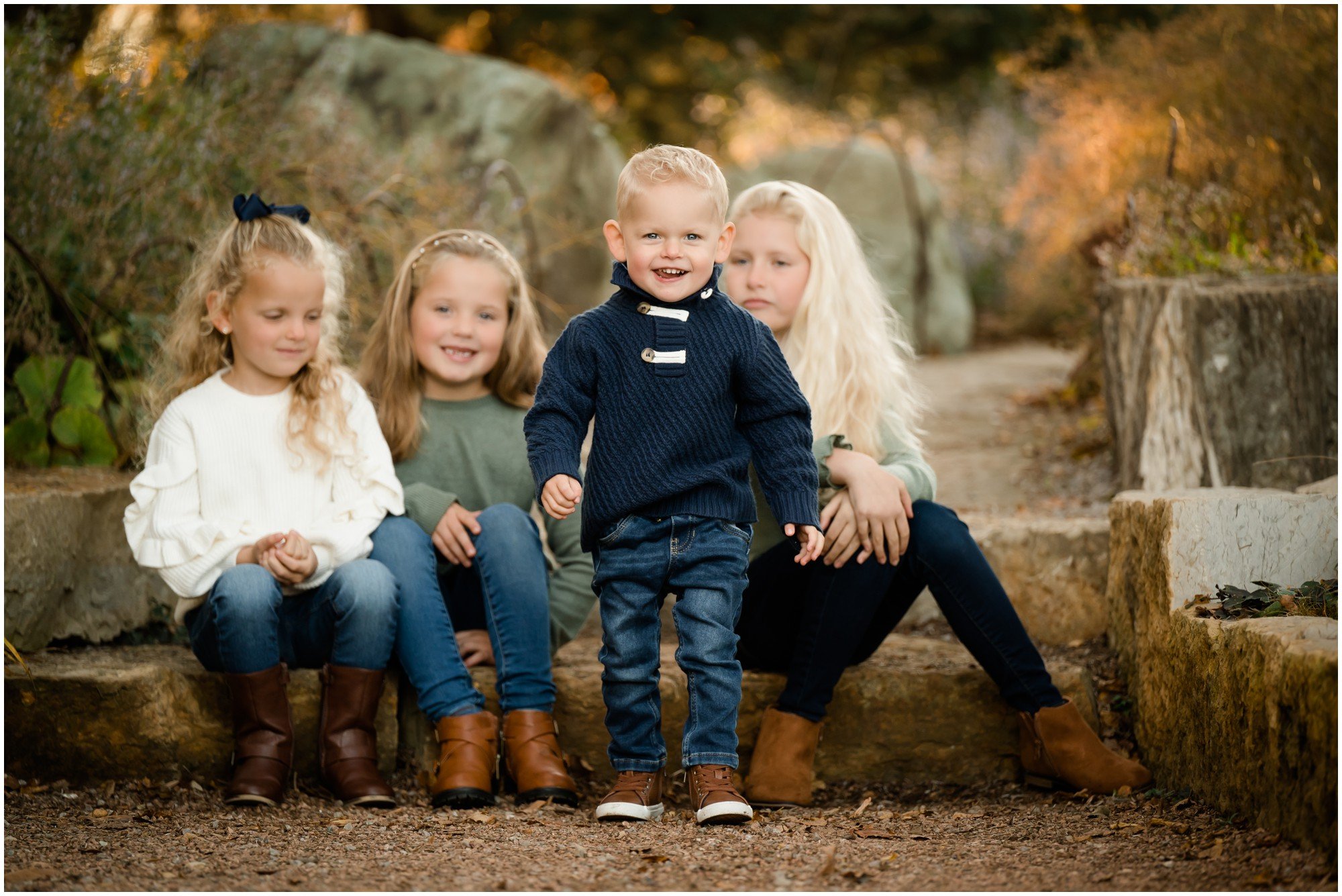 toddler being center of attention