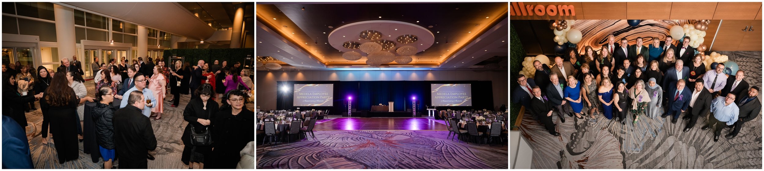 Renaissance Schaumburg Hotel photos of their main ballroom