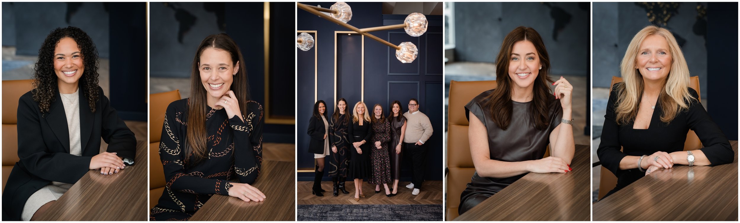 realtor team headshots and individuals high end