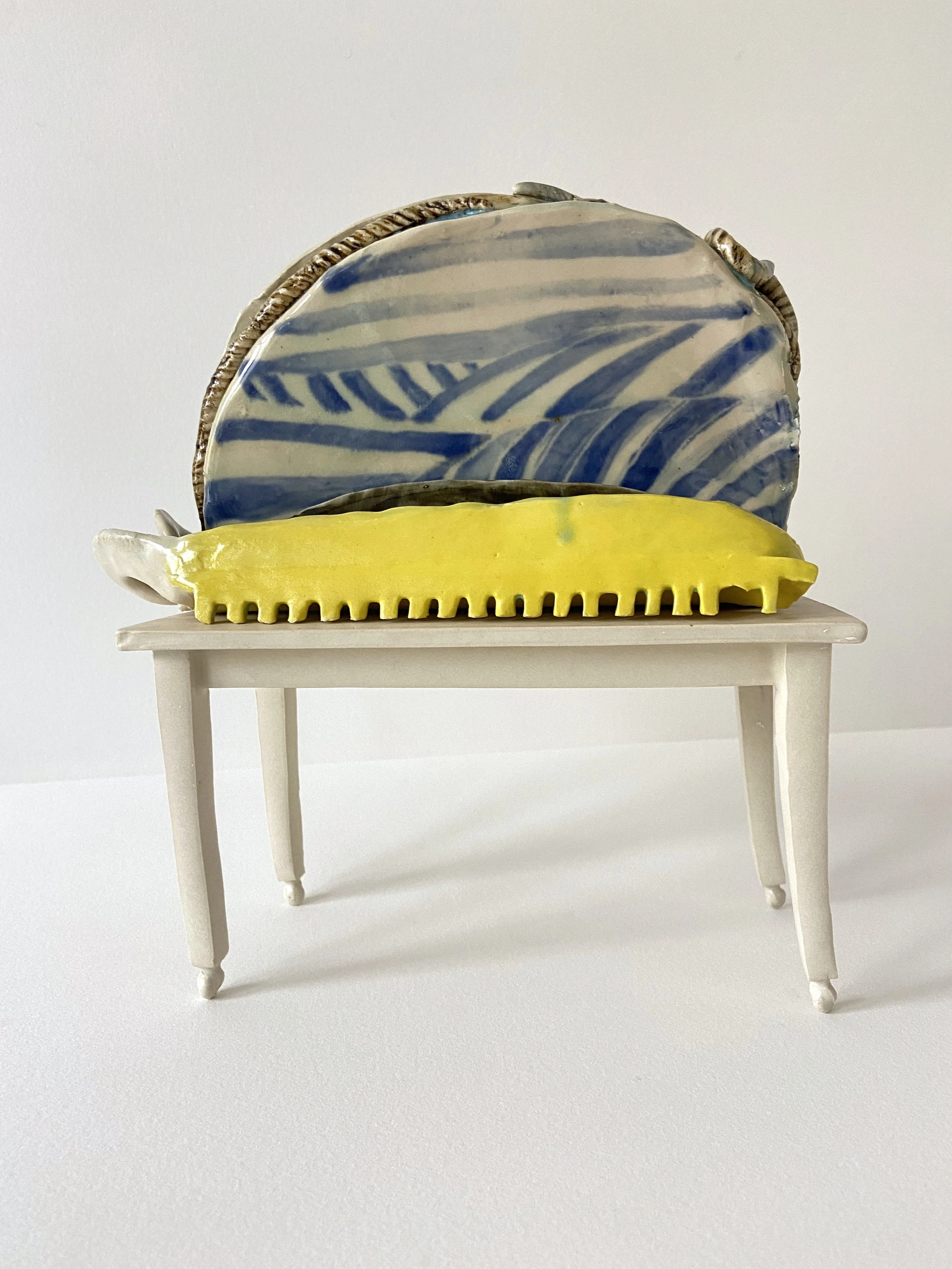  Alternating, 2022, glazed cone 6 ceramic stoneware, 4.5x8.3.25” 