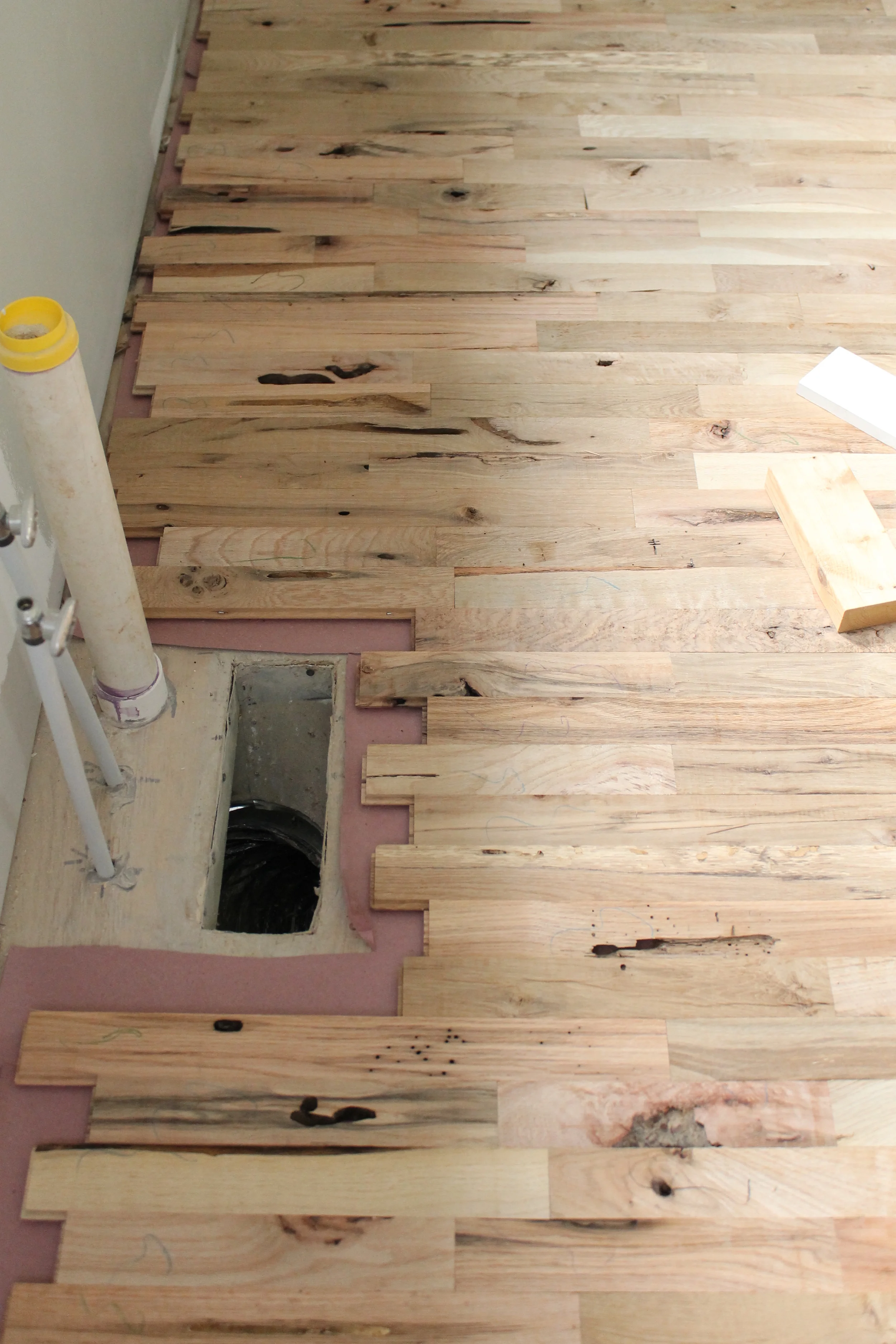Utility Grade Oak Floors Part Two Myrtle House Elizabeth