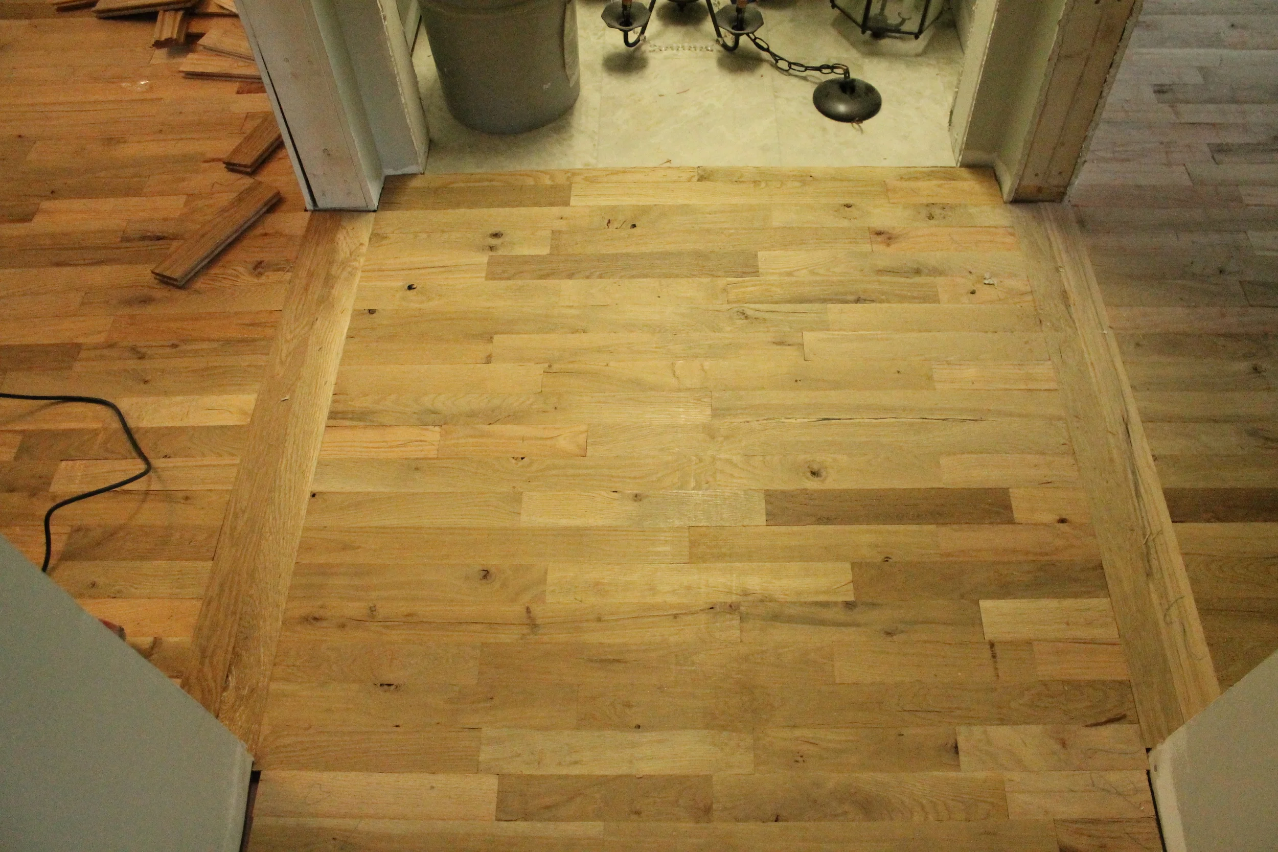 Our Utility Grade Oak Floors Myrtle House Elizabeth Burns