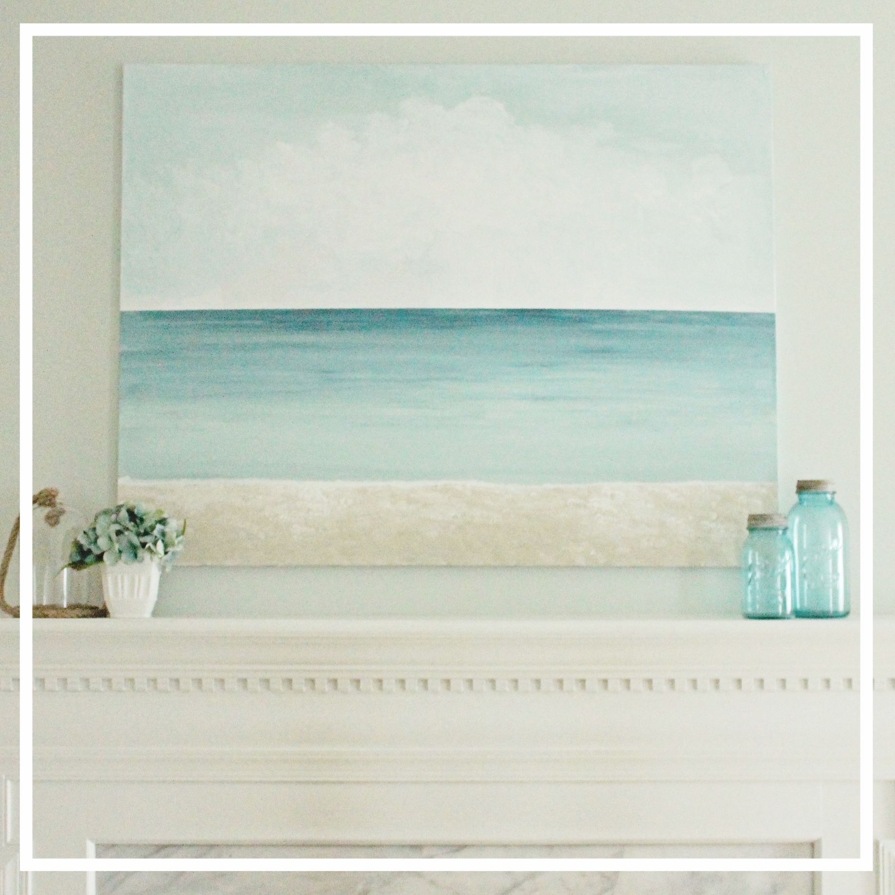 Repurposed Canvas Art | DIY