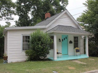 Our first house before