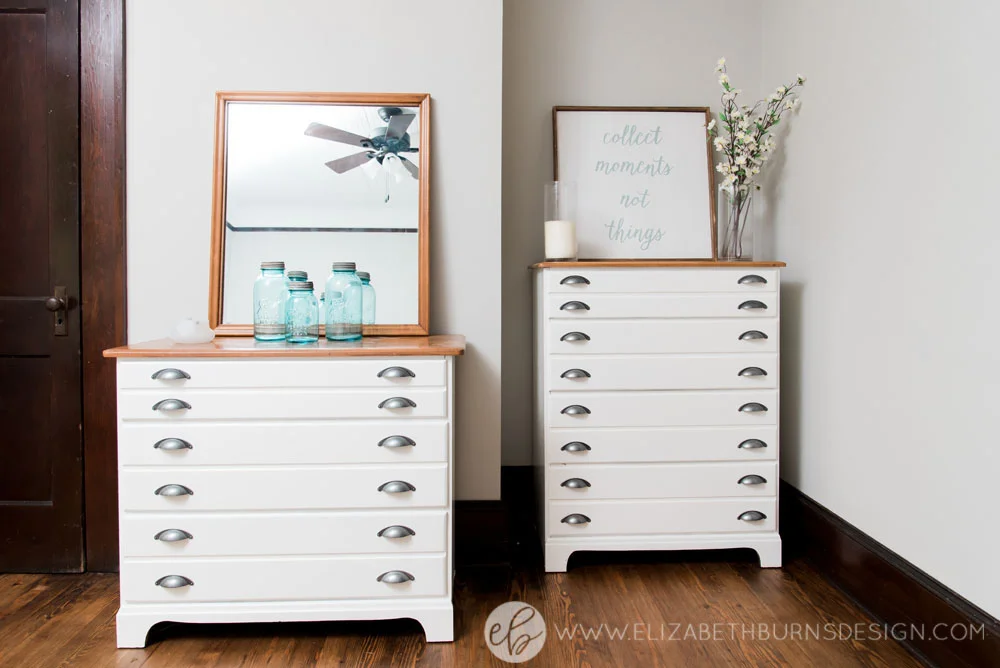 House Flipping Before and Afters - Bedroom Staging Ideas, Wood Trim Paint Colors - Sherwin Williams Repose Gray (3).jpg
