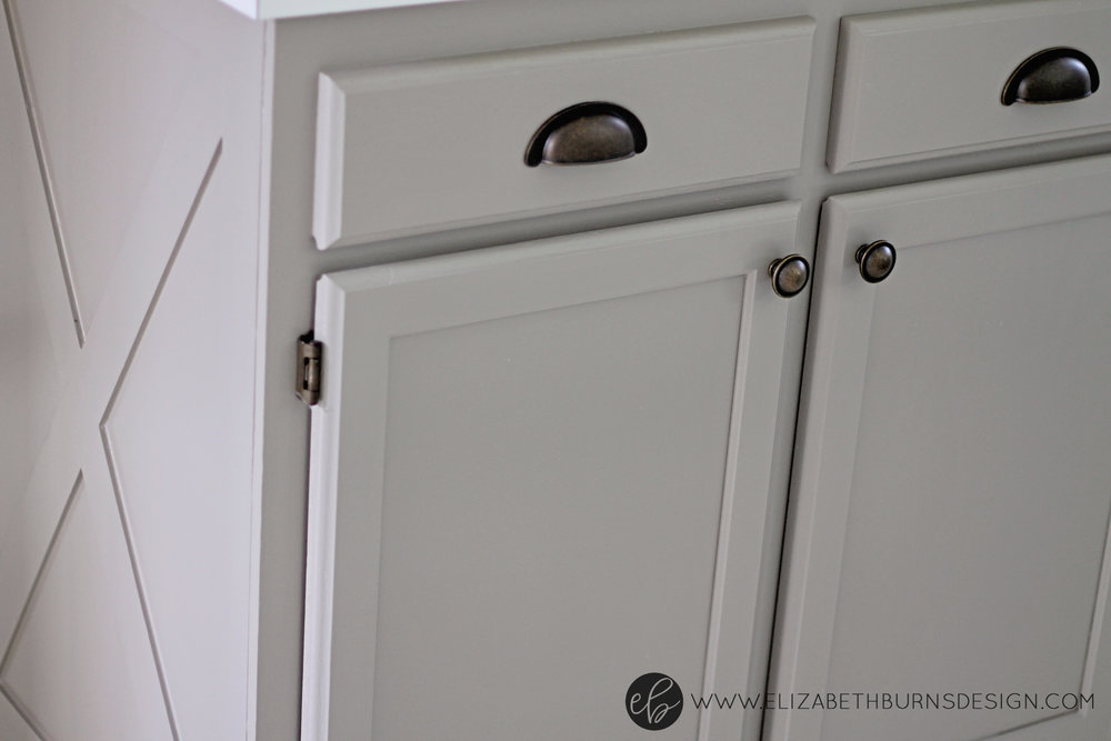 Hardware To Go With Brass Hinges, Painting Cabinet Hinges White