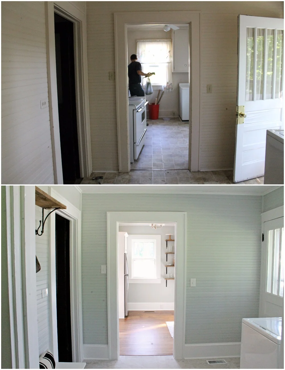House Flipping Before and Afters - DIY BUDGET LAUNDRY ROOM MUD ROOM IDEAS (2).jpg