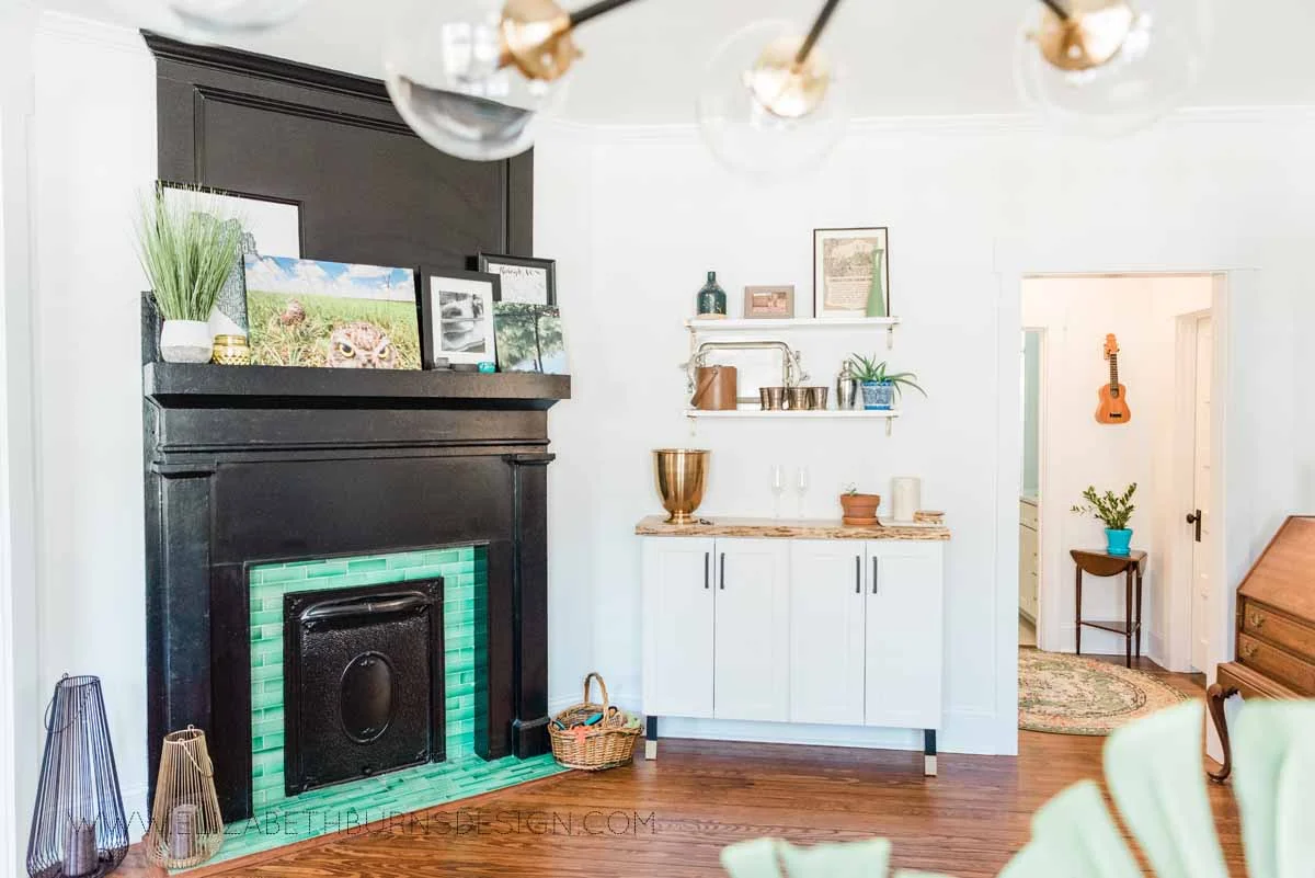 Elizabeth Burns Raleigh Interior Designer Modern Dining Room Reclaimed Wood Table Eclectic Bungalow Old House Pine Floors (8).jpg