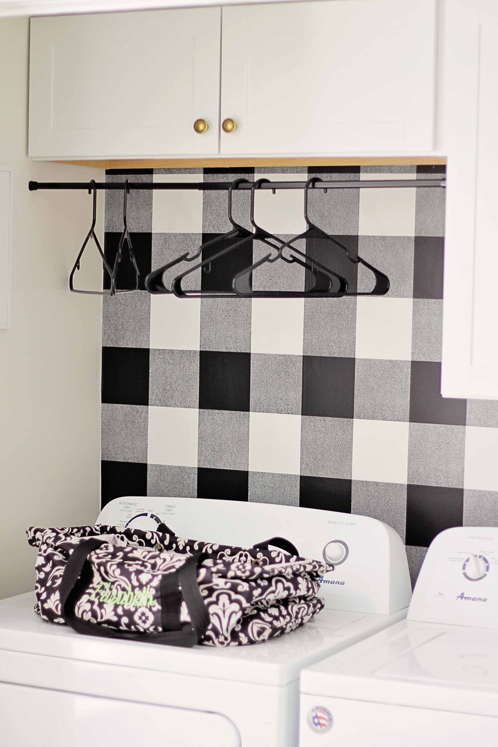 DIY Budget Small Laundry Closet Makeover for $130 — Elizabeth Burns Design,  Raleigh NC Interior Designer