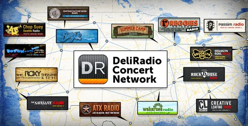 DeliRadio now powered by the preferred choice of top touring artists worldwide: Bandsintown