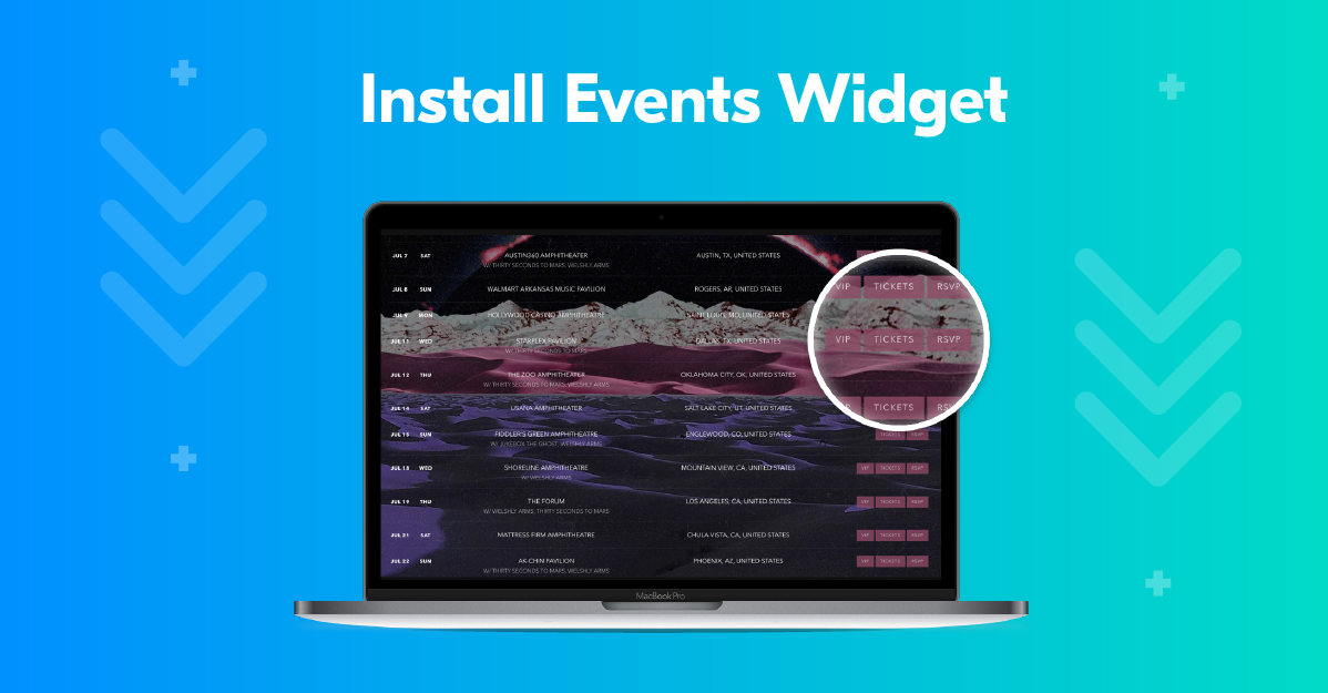 How to Install the Events Widget to Your Website