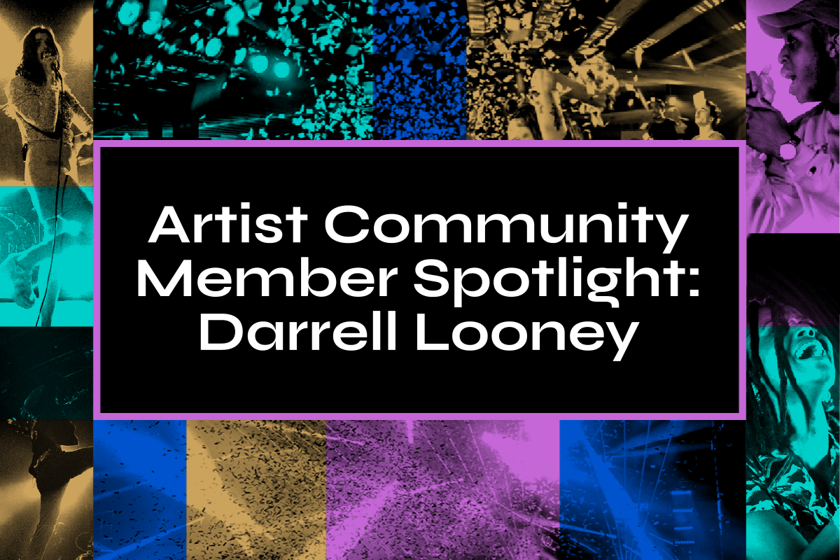 Artist Community Member Spotlight - Darrell Looney, Sep 2022