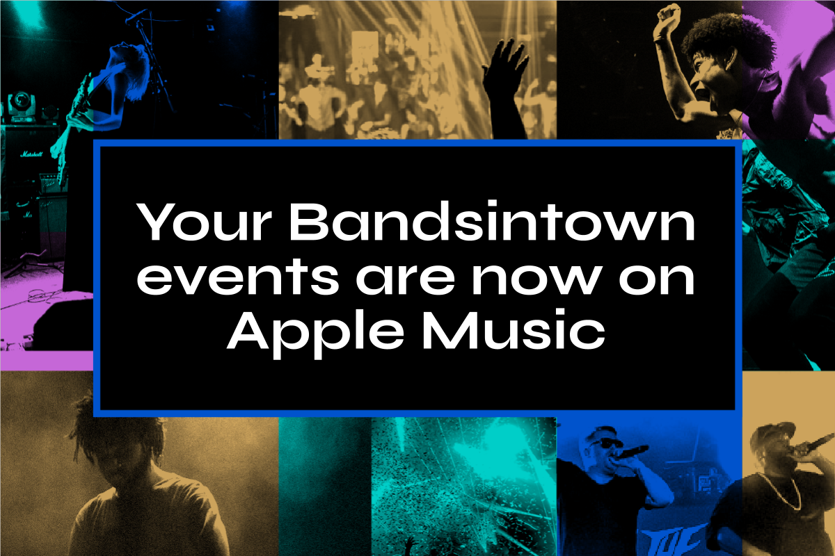 Your Bandsintown events are now on Apple Music