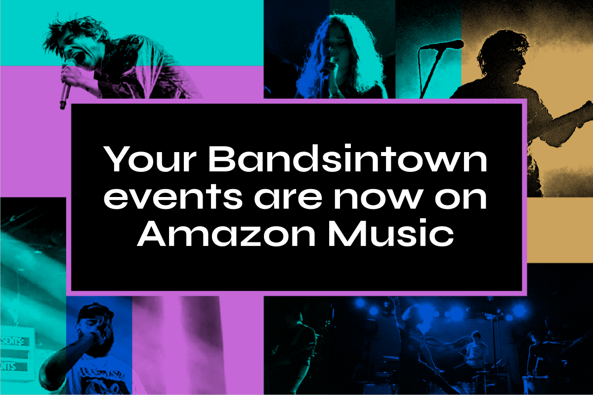 Your Bandsintown events are now on Amazon Music