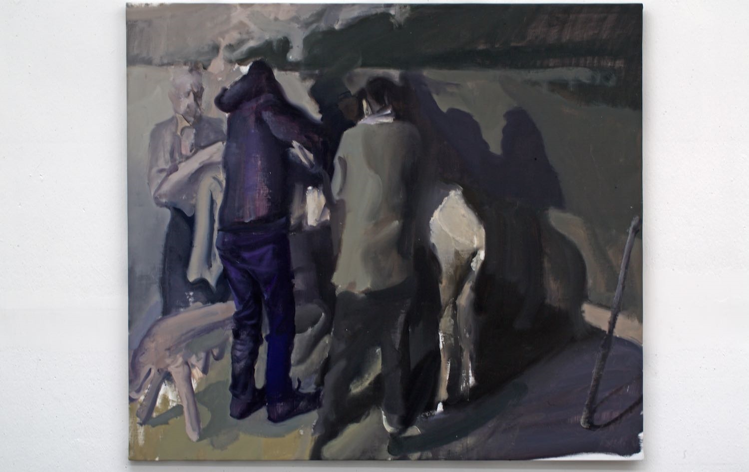  Alin Bozbiciu, Refuge, 2015 oil on canvas 169 x 146 cm&nbsp; 
