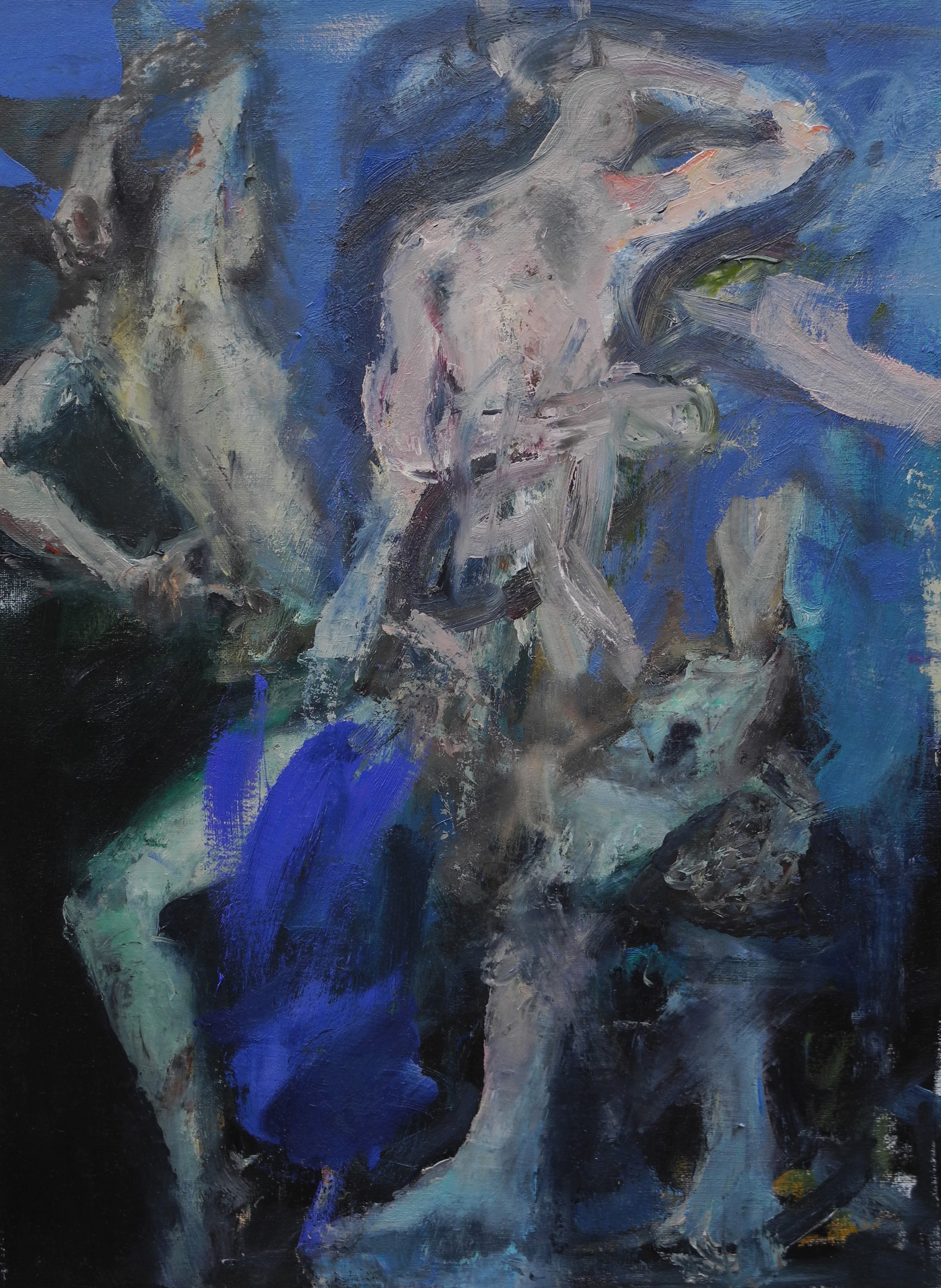  Cornel Brudascu Composition, 2015 oil on wood 60 x 44,5 cm 