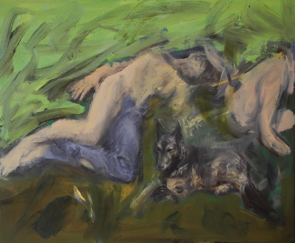  Cornel Brudascu Composition, 2015 oil on canvas 50 x &nbsp;60 cm 