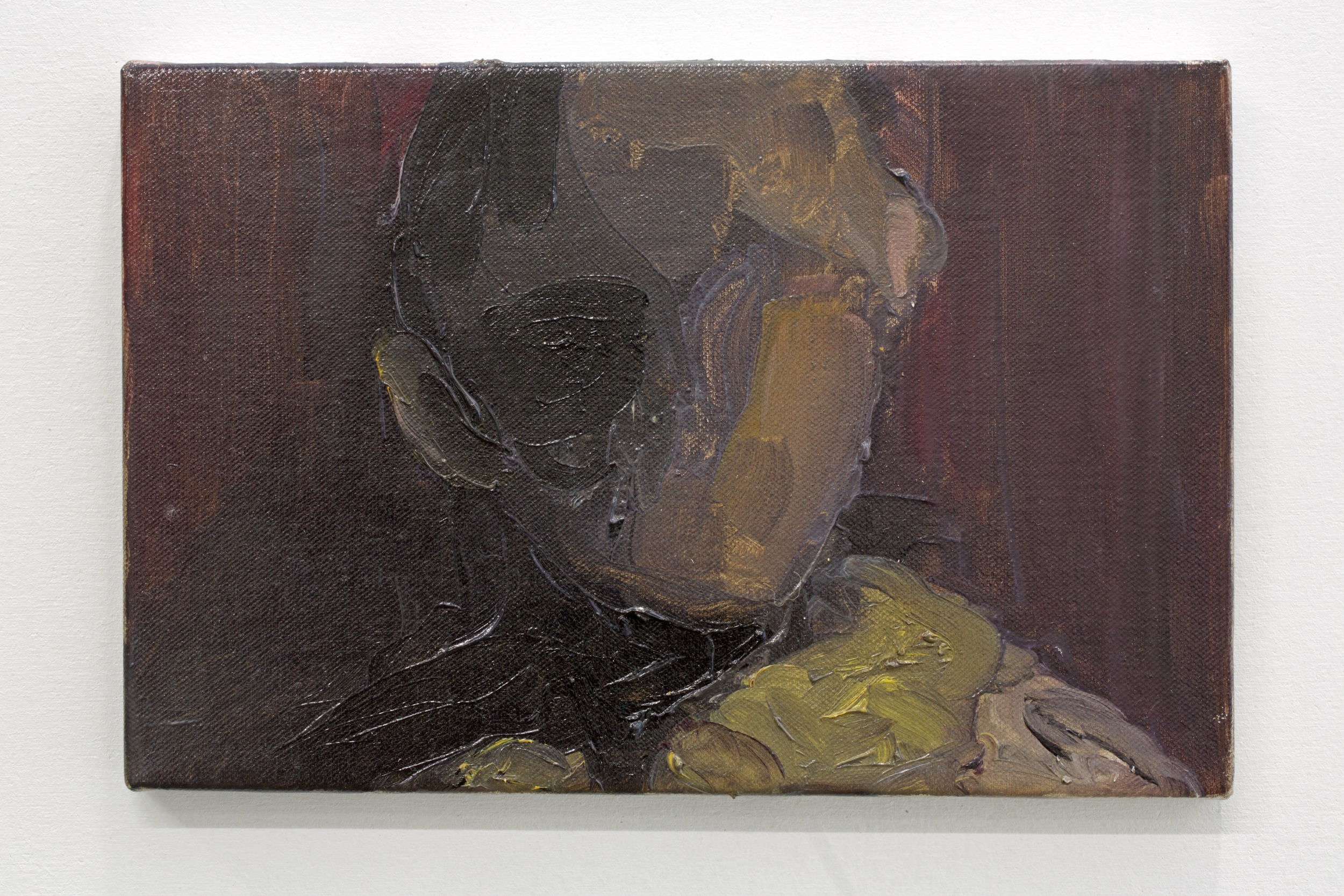  Rudy Cremonini, il soggetto, 2013 oil on canvas 20 x 30 cm 