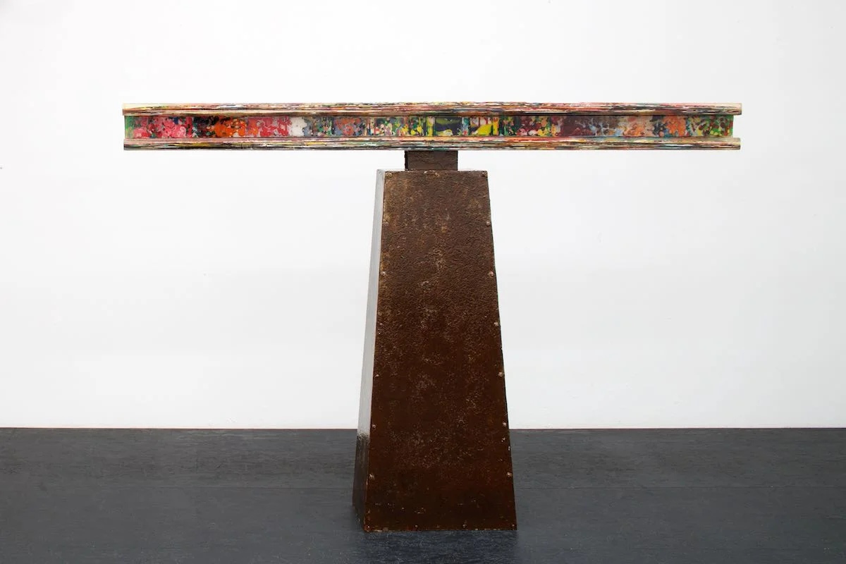 Robert Pan, ME 0,616 MO, 2006 - 2016, resin, 18 x 245 x 18 cm