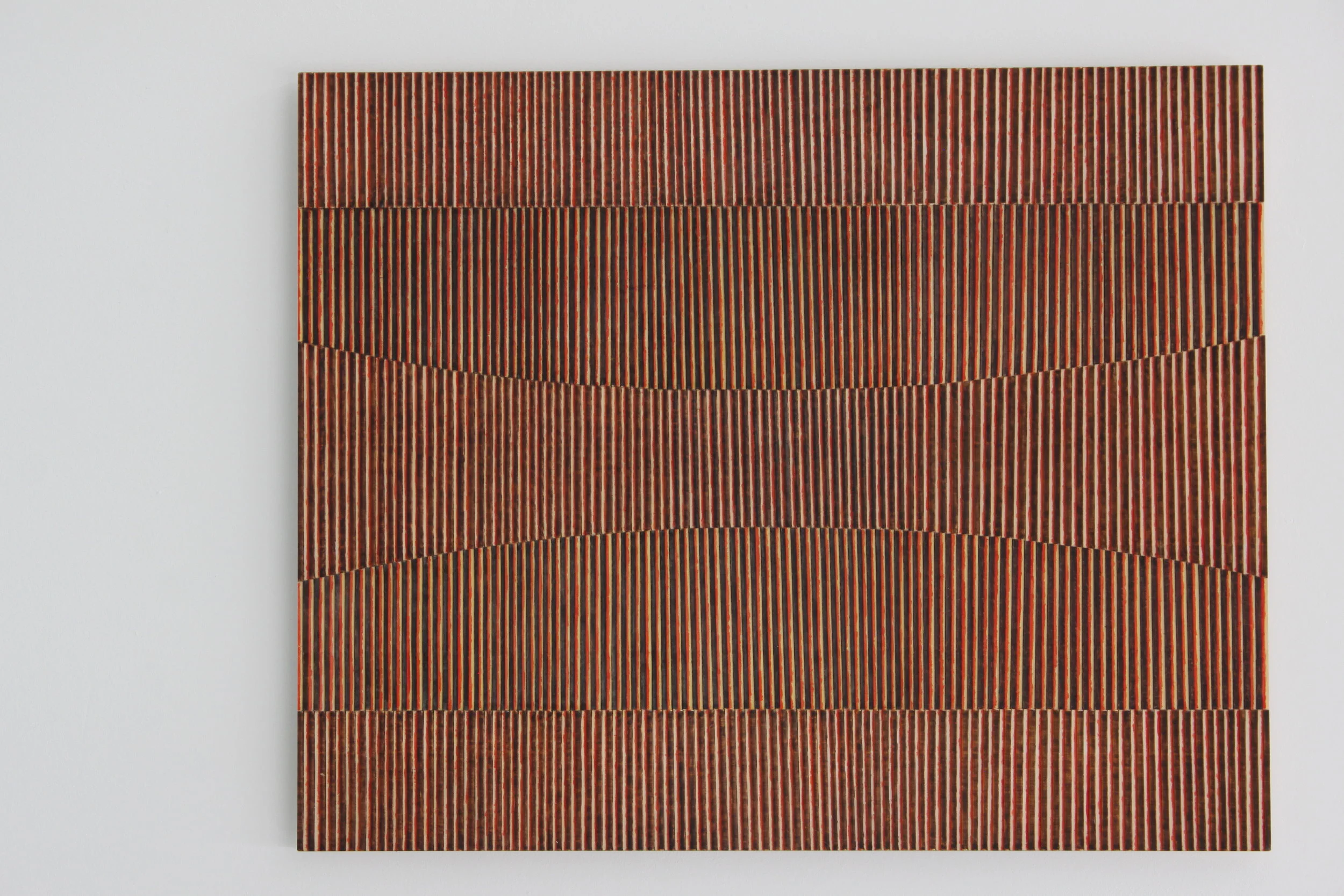  Arnold Holzknecht untitled lime wood, 2016 91 x 113 x 2 cm 