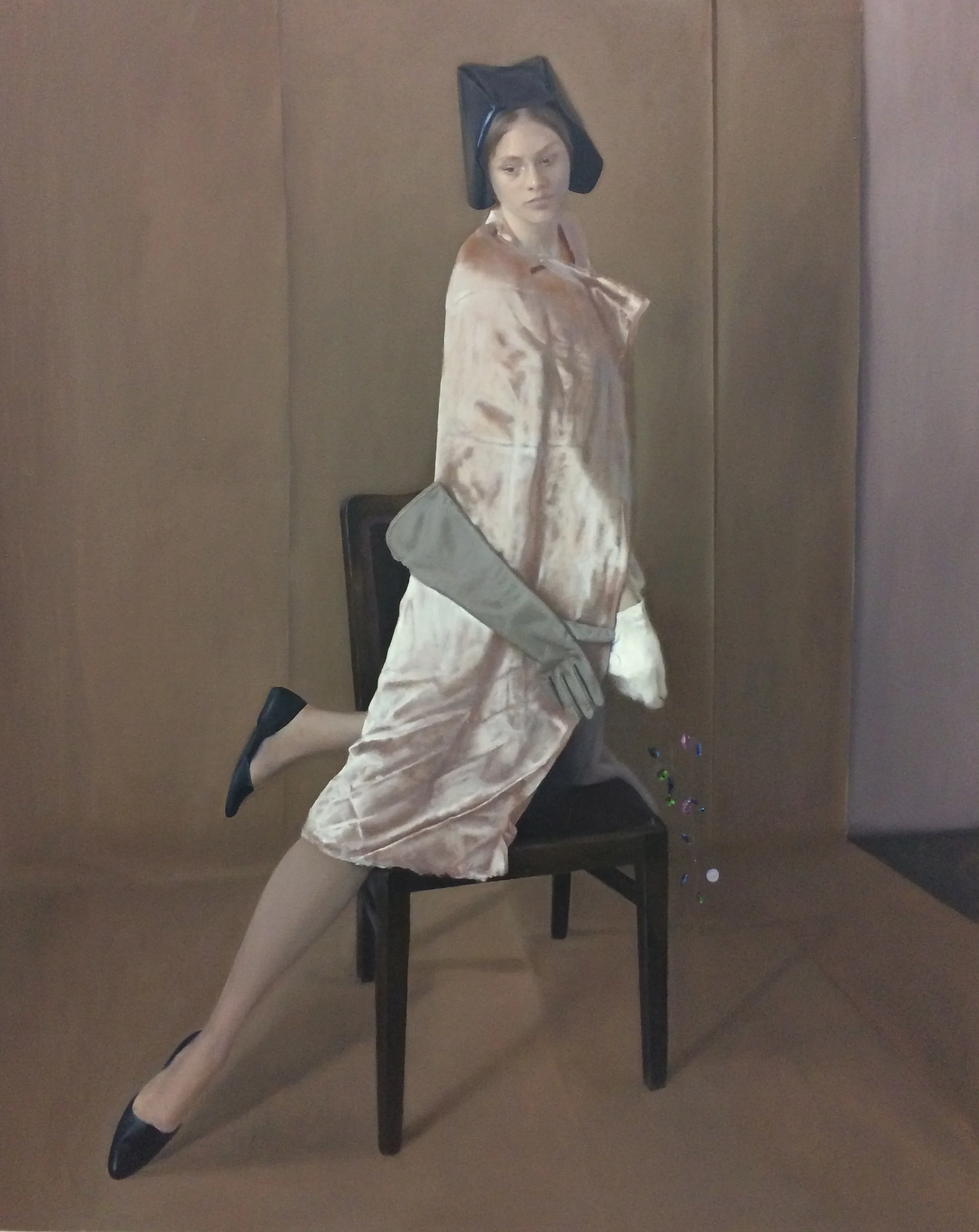  The Spell, 2017 oil on canvas 176 x 141 cm 